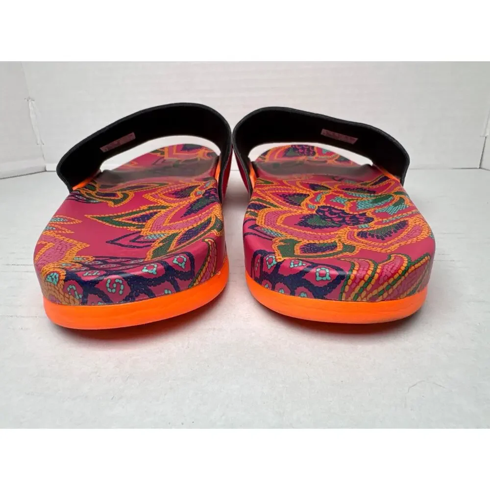 Adidas Adilette comfort Slide ‘Floral Signal Orange’ 2022 size 10